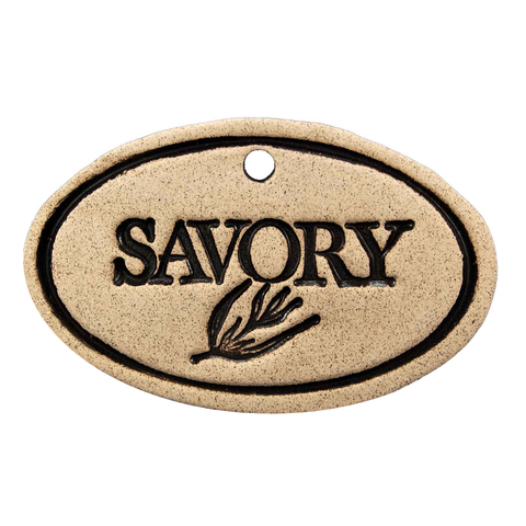 Garden Markers: white stoneware, 3.5