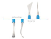 Scoring and Joint Smoothing Tool: Double-ended, stainless steel tool for scoring and smoothing joints. Comfortable rubber grip, durable and multi-purpose. Amaranth Stoneware Canada.