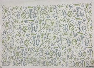 Vegetables (Multi-Coloured) - Underglaze Transfer Sheet by Elan Pottery