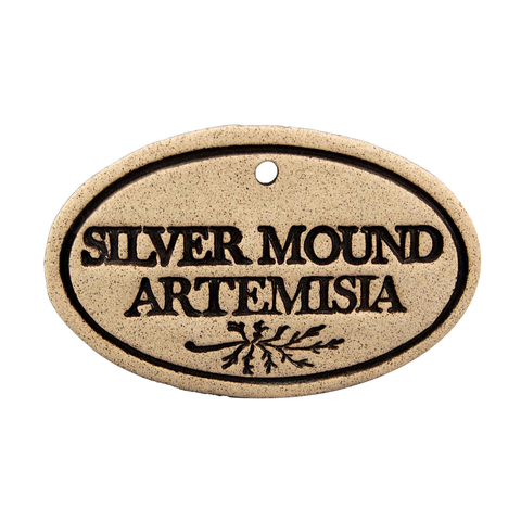 Garden Markers: white stoneware, 3.5