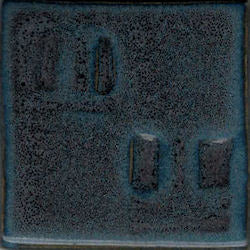 A mottled charcoal gray that varies from almost black to light gray. Great for dinnerware. Amaranth Stoneware Canada.