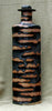Charcoal Satin glaze, dark charcoal color with a soft finish, ideal for a natural look. Amaranth Stoneware Canada.