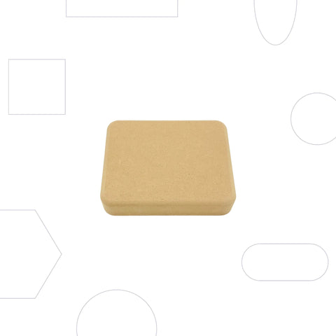Wallie Rectangle Wood Drape Mold by GR Pottery Forms