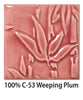 C-53 Weeping Plum Glaze by Amaco - Amaranth Stoneware Canada