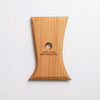 The Wine Tumbler Tool shapes perfect stemless wine glasses with two curved sides for red, white, or bubbles. 5” x 3.5”, made of maple wood. Handmade in St. Louis, MO. Amaranth Stoneware Canada.