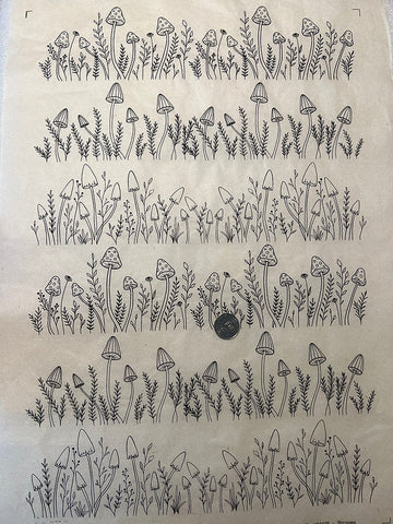 Shroomies - Underglaze Transfer by Ceramica Transfers
