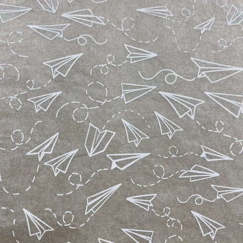 WHITE Paper Planes - Underglaze Transfer Sheet by Elan Pottery