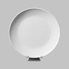 Stoneware Bisque - Rimmed Salad Plate - Amaranth Stoneware Canada