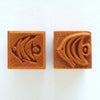 MKM Rollers, perfect for decorating! Fish stamp. Browse MKM’s vast selection online, or request a design we don’t carry in store. Amaranth Stoneware Canada.