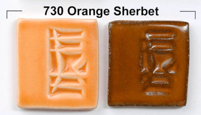 Orange Sherbert (730) Satin Matte Glaze by Opulence