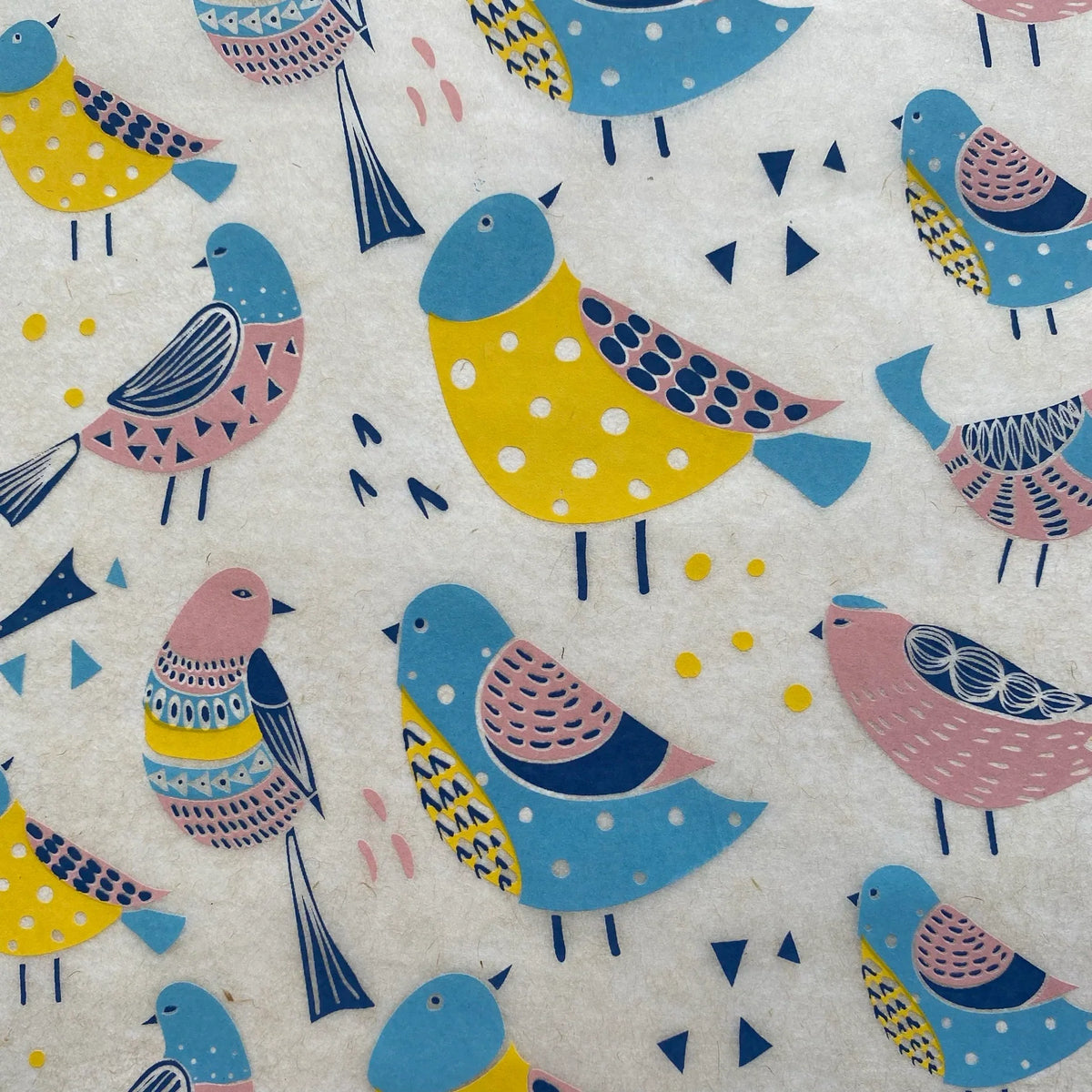 Birds (Multi-Coloured) - Underglaze Transfer Sheet by Elan Pottery