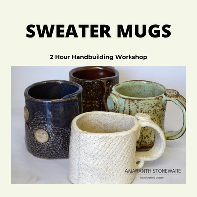 Sweater Mug - Handbuilding Workshop