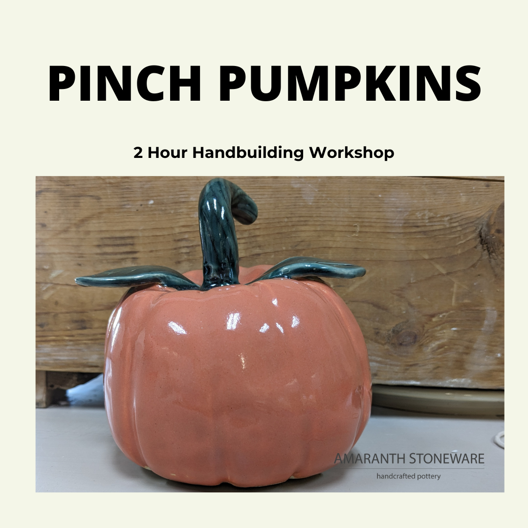 Pinch Pumpkins - Handbuilding Workshop