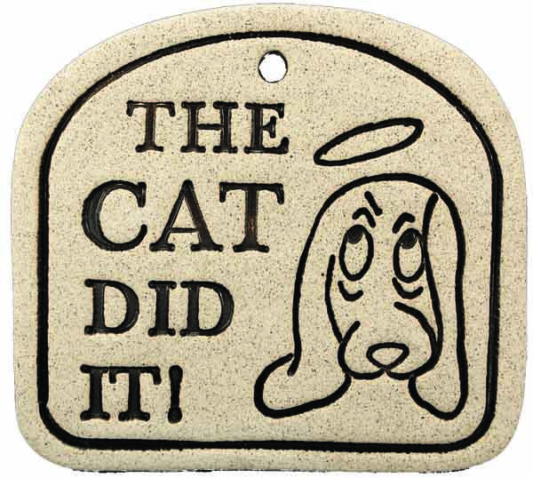 The Cat Did It - Amaranth Stoneware Canada