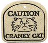 Caution - Cranky Cat - Amaranth Stoneware Canada