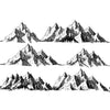 Mountain - Underglaze Transfer