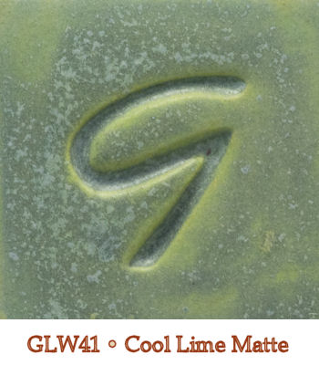 Cool Lime Matte Glaze by Georgies - Amaranth Stoneware Canada