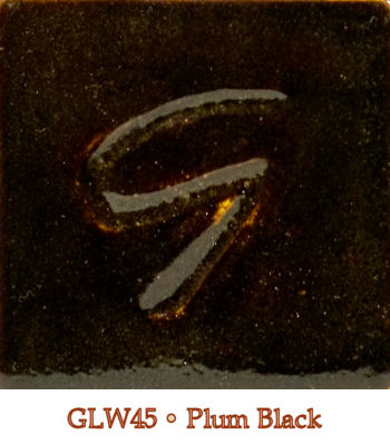 Plum Black Glaze by Georgies - Amaranth Stoneware Canada