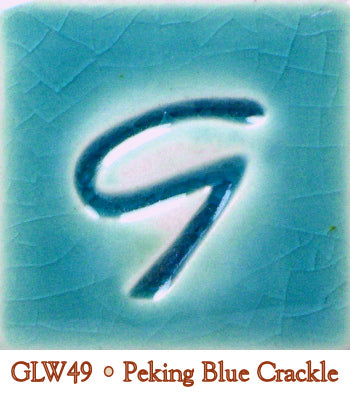 Peking Blue Crackle Glaze by Georgies - Amaranth Stoneware Canada