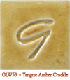 Yangtza Amber Crackle Glaze by Georgies - Amaranth Stoneware Canada