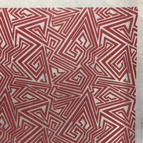 Labyrinth - Underglaze Transfer Sheet by Elan Pottery